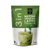 Ranong Tea Matcha Green Tea Latte sachets packaging for quick use
