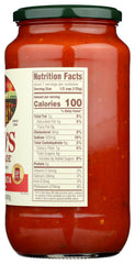 Rao's Arrabbiata ingredients with tomatoes and olive oil
