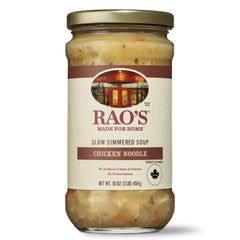 Heat-and-serve Rao's soup for a cozy weeknight meal.