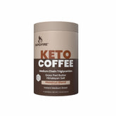 Rapid Fire hazelnut coffee cup showing creamy energy