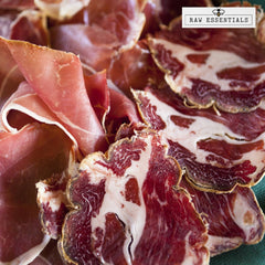 Raw Essentials No. 1 ingredients include salt and sodium nitrite for reliable preservation.