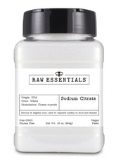 Raw Essentials Sodium Citrate bottle ready for emulsions and sauces
