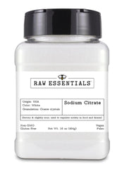 Raw Essentials Sodium Citrate bottle ready for emulsions and sauces