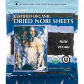 Rawnori raw organic nori sheets 50 pack ready for sushi wraps and versatile flavor.