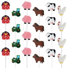 RBBZ Party individually wrapped farm animal suckers for easy bags.