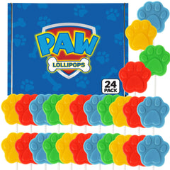 RBBZ Party Paw Lollipops pack with Paw Patrol theme, ideal party favors
