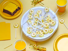 RBBZ Sun Candy Lollipops on 4-inch sticks for easy handling