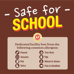R&C Store Essentials Home allergen-friendly label emphasizes gluten-free and nut-free snacking.