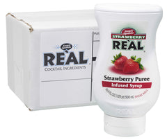 Reàl Infused Exotics strawberry bottle pour – smooth pour and fresh aroma for cocktails.