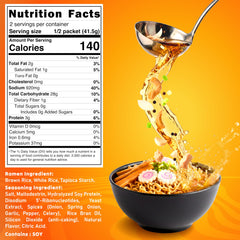 Real Naturals BAMI gluten-free ramen chicken seasoning close-up with rich aroma.