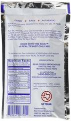 Real Texas Chili spice mix bottle 3-oz ready for quick, flavorful chili.