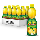 ReaLemon lemon juice bottle pack12 for easy flavor boosts in cocktails.