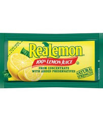 ReaLemon lemon juice packets for on-the-go seasoning and seafood flavoring
