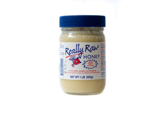 Really Raw Honey jar, straight from the hive for everyday tea sweetness.