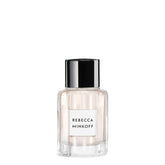 Rebecca Minkoff perfume bottle showcasing cardamom note for everyday elegance