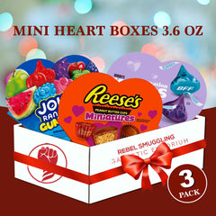 Rebel Smuggling Galactic Emporium premium chocolates in heart shape, a luxurious treat for loved ones.