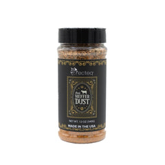 Recteq Ben's Heffer Dust pack shot highlighting beef-friendly flavor boost.