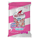 Red Bird cotton candy flavored candy bag front view, ideal party favors