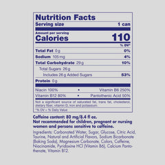 Red Bull 12-pack cans, ideal for on-the-go study sessions and workouts.
