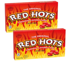 Red Hot Cinnamon hard candy pack front view highlighting bold flavor.