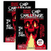 Red Hot Reaper 2-pack chip challenge front view for bold snack lovers seeking a viral moment.
