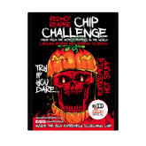 Red Hot Reaper chip challenge packshot showing extreme heat for daring snackers