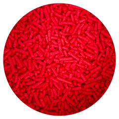 Ideal for cupcakes and cookies, Hampton red sprinkles create whimsical accents.