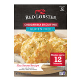 Red Lobster gluten free cheddar bay biscuit mix box ready for home baking