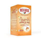 Red Rose Sweet Temptations tea bags release caramel-apple-pie aroma with zero calories