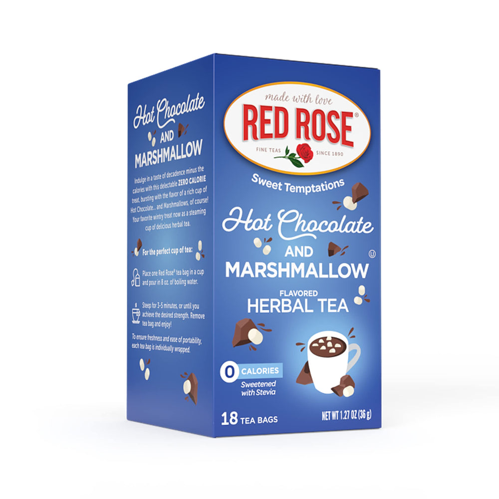 Red Rose Sweet Temptations dessert tea bag for indulgent moments