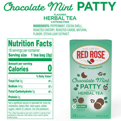 Red Rose Sweet Temptations tea bags 18-count ready for quick cozy moments