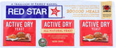 Red Star gluten-free active dry yeast package for gluten-free bread baking