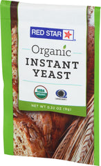 Red Star Organic Instant Yeast dough rise, dependable proof for well-formed loaves