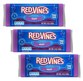 Red Vines Grape Licorice Twists—three 5 oz bags, perfect for sharing during movie nights.