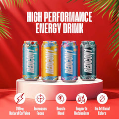 Ingredients panel on Cali Splash highlighting alpha GPC and B vitamins