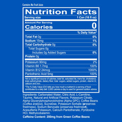 REDCON1 Energy Freedom Frost pour demonstrating quick focus and sustained alertness.