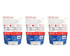 Redmond Real Salt three-pack packaging showcases pantry-ready convenience for daily cooking