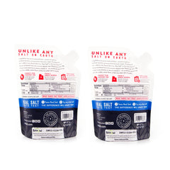 Redmond Real Sea Salt gluten-free label emphasizing purity and compatibility.