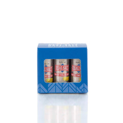 Redmond Real Sea Salt pocket shaker 6-pack for on-the-go seasoning.