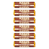 Reed's Cinnamon Rolls pack: six individually wrapped pieces for quick, mess-free snacking