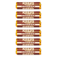 Reed's Cinnamon Rolls pack: six individually wrapped pieces for quick, mess-free snacking