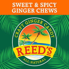 Reed's Ginger Candy Chews United States origin label.