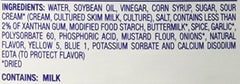 Reese Kraft Green Goddess Dressing label close-up, showcasing rich herb-forward profile.