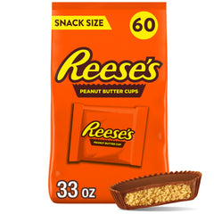 Reese's bulk bag of peanut butter cups for easy sharing at gatherings.
