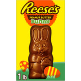 Reese's Bunny milk chocolate gift box highlights Easter gifting and table decor.