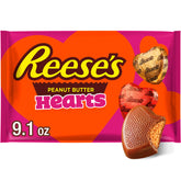 Reese's Chocolate Peanut Butter Creme Hearts bag, gift-ready Valentine treat for sharing.