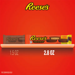 Reese's cups arranged for game night, a shareable chocolate peanut butter treat