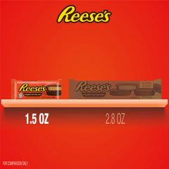 REESE'S cups on party snack table, simple to grab and share.