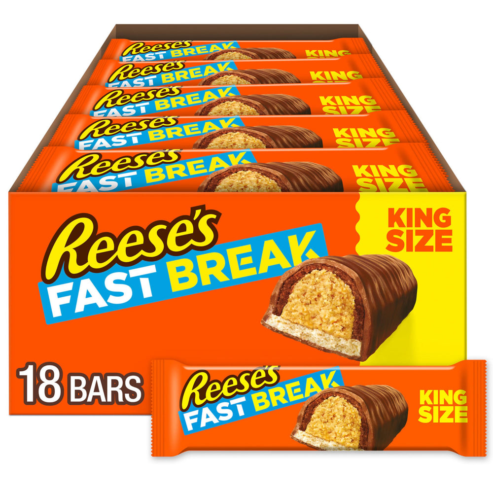 REESE'S FAST BREAK bulk box ready for sharing at events