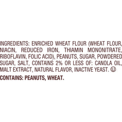 Reese's Filled Pretzels 1oz bag on the go, convenient snack option.
